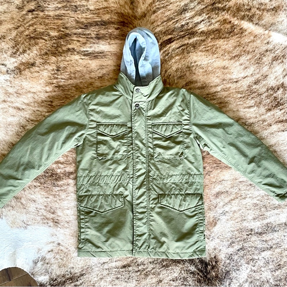 GAP KIDS Insulated PrimaLoft Hoodie Coat Jacket XXL (16-18) Excellent Cond